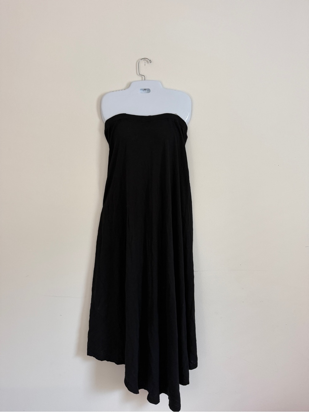 Strapless Black Maxi Dress - Classic Women’s Evening Dress